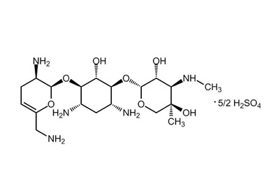 Sisomicin sulfate, ≥580 μg/mg