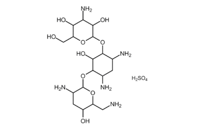 Tobramycin sulfate, 634-739 μg/mg